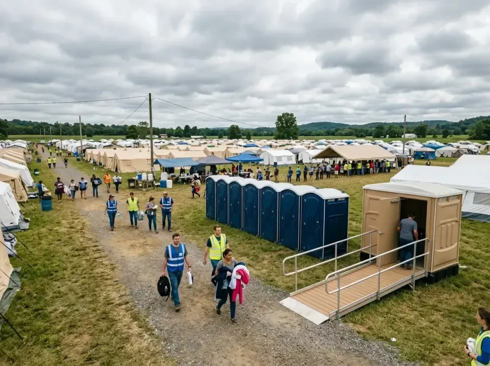 disaster-relief-camp-restrooms-010 — frequently asked questions, Dumpster & Portable Bathrooms Rental in Cross Plains, WI